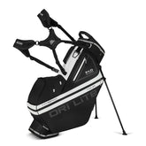 Big Max Dri Lite Hybrid Tour golf bag - stand bag (black and white)